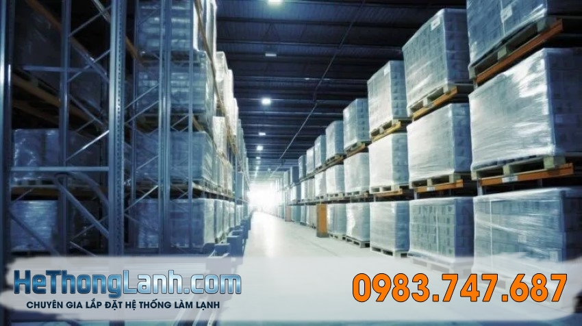 Ví dụ tổng hợp từng bước tính toán công suất kho lạnh