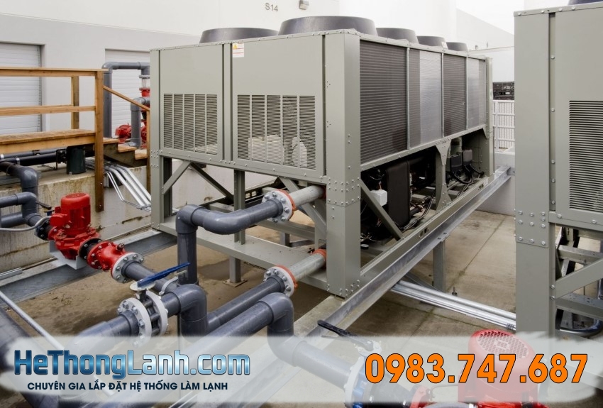Quy trình lắp đặt Chiler chuyên nghiệp tại HeThongLanh.com