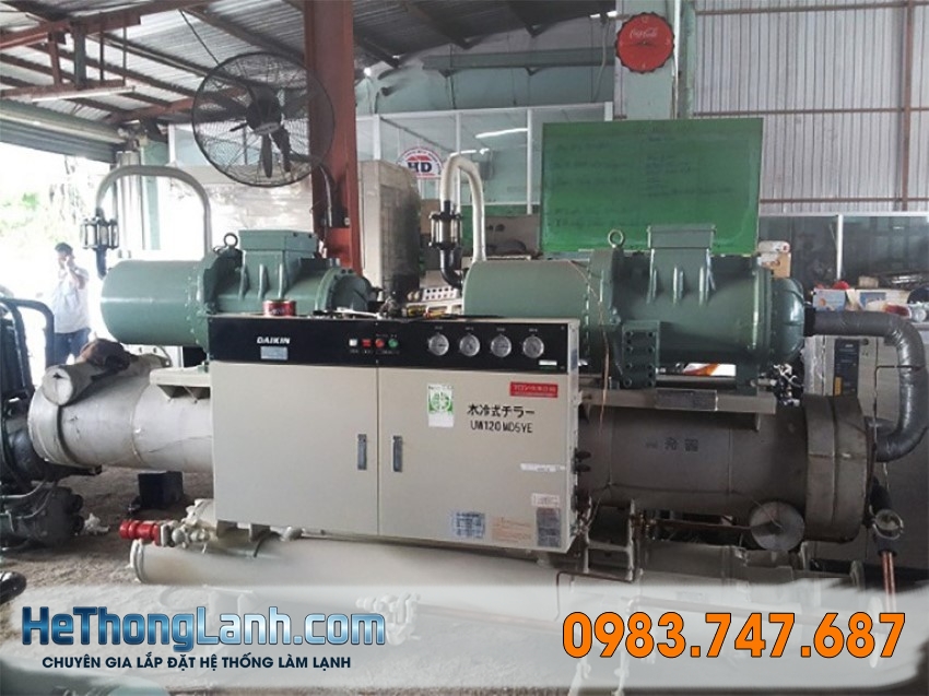 Quy trình chuẩn bị trước khi đấu nối điện Chiller