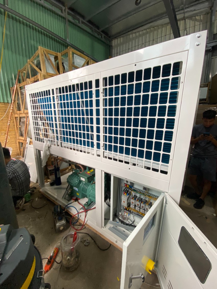 Ứng dụng thực tế của Chiller giải nhiệt gió